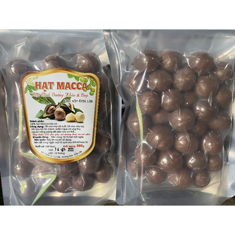 500G MẮC CA SẤY NỨT ĐĂK LĂK NHÀ LÀM