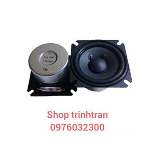 Loa toàn dải 2.5inch 5W, 4ohm từ neo chất lượng cao bass trầm sâu. Giá 1 cái.