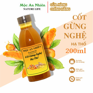 CỐT GỪNG NGHỆ HẠT GẤC HẠ THỔ (BODY) 500ml