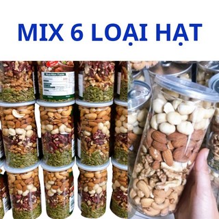 Hạt dinh dưỡng giảm cân ( Mix 5, 6 loại hạt: bí- hạnh nhân- hạt điều- óc chó- macca)