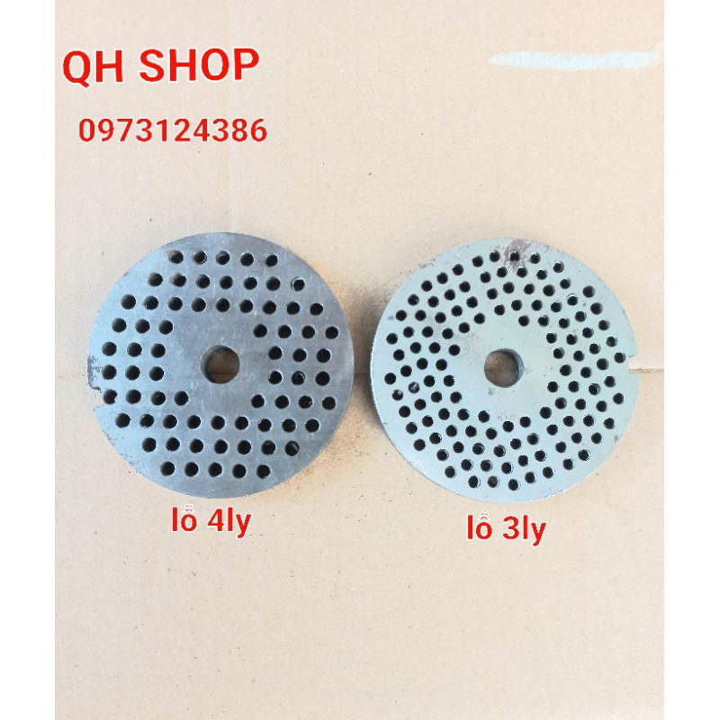 Xàng làm cám chim ,cám gà ,cám cá lắp cho máy 10,12 lỗ 3ly,4ly