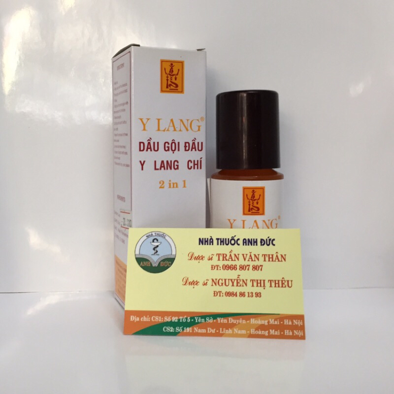 DẦU GỘI SẠCH CHÍ CHẤY Y Lang chai 100ml
