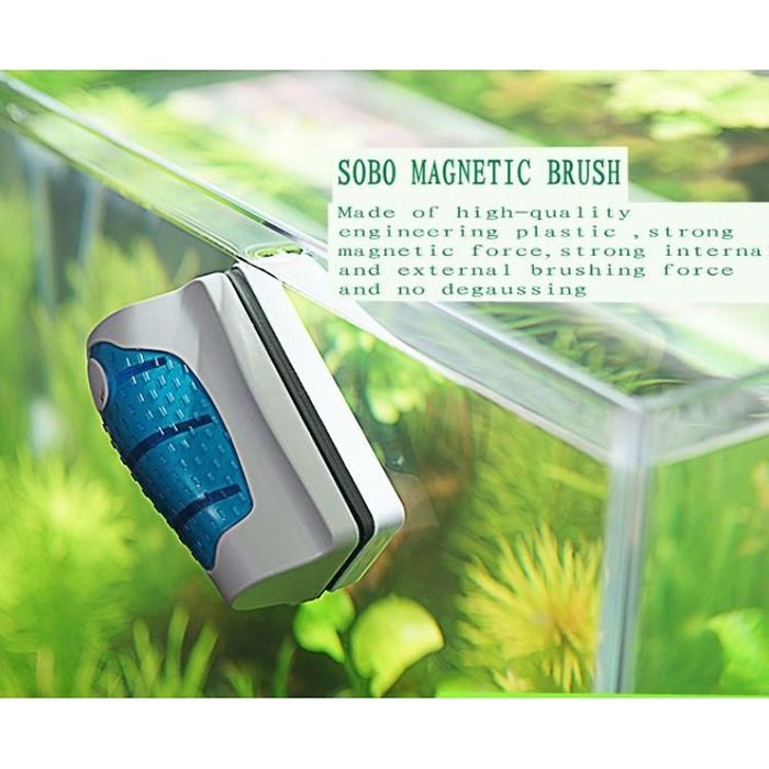 Hít Chà Hồ Nam Châm Vệ Sinh, Cạo Rêu Cho Bể Cá Cảnh Đủ Size
