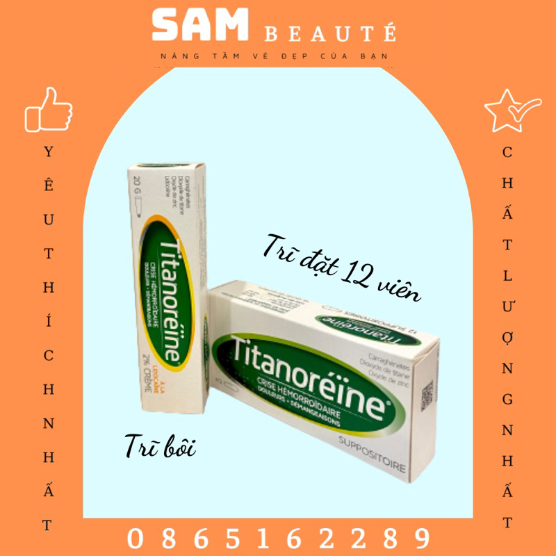 KEM TRĨ BÔI TITANORENE SỐ 1 CỦA PHÁP