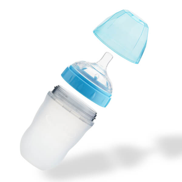 Bình sữa silicon kim cương Gluck baby MMD 240ml