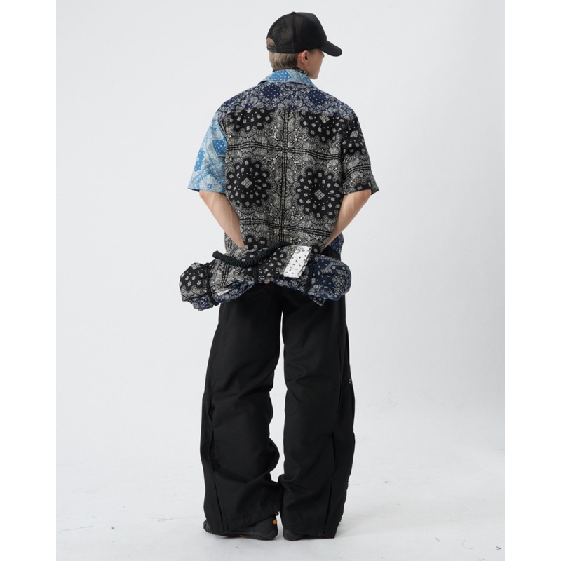 BANDANA PATCHWORK CUBAN SHIRT