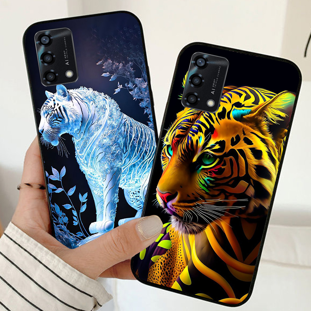 Ốp lưng oppo a74 / oppo a94 / oppo a95 / oppo a96 4g / a74 5g in hình hổ tuổi dần dũng mãnh
