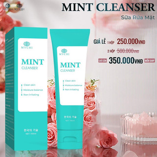 Sữa Rửa Mặt Mint Mychi (phiên bản to gấp 4 lần) Thảo Mộc 37