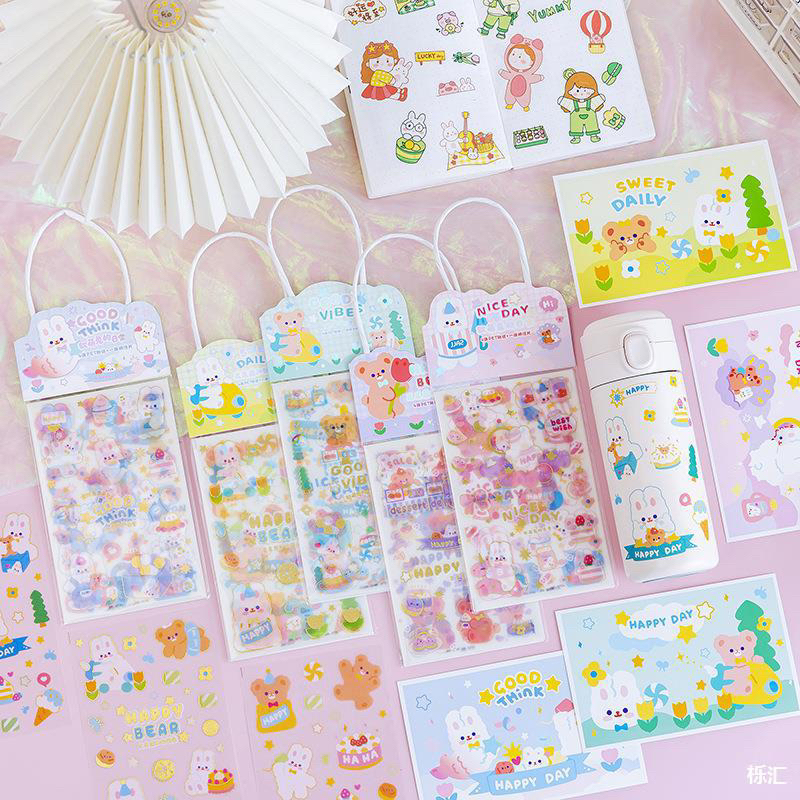 Sticker giỏ xách