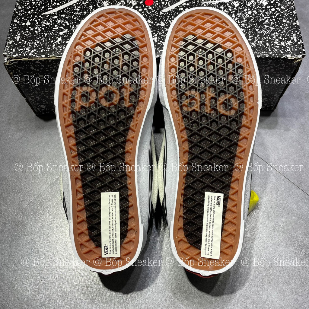 Giày Vans Vault Knu Skool VR3 x Imran Potato cao cấp Full Box Bill.