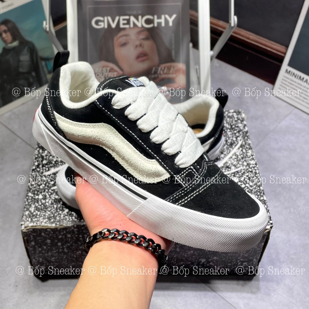 Giày Vans Vault Knu Skool VR3 x Imran Potato cao cấp Full Box Bill.