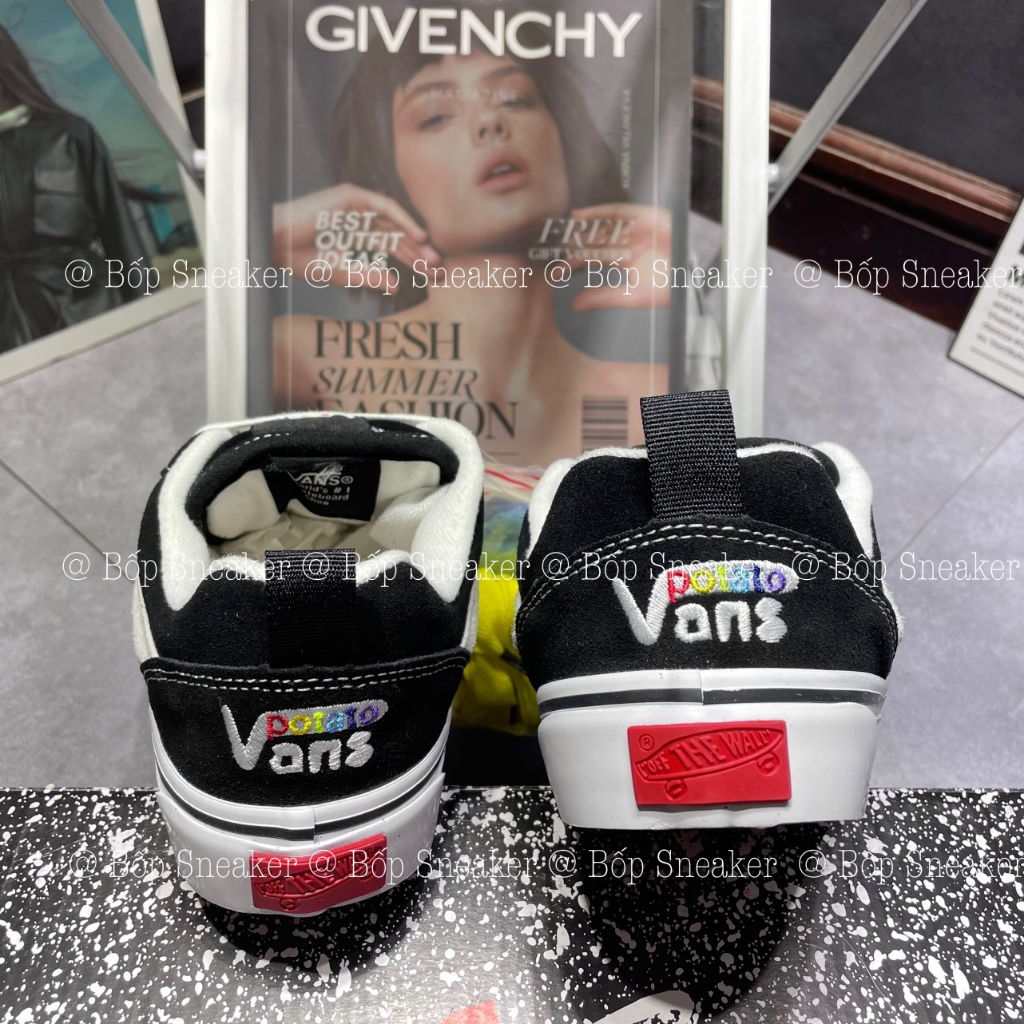 Giày Vans Vault Knu Skool VR3 x Imran Potato cao cấp Full Box Bill.