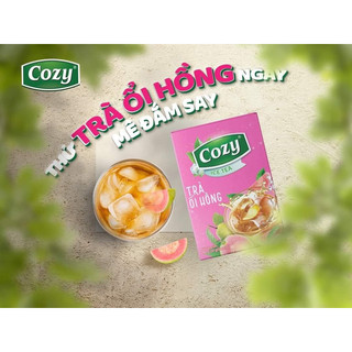 Trà cozy hoà tan hương ổi hồng hộp 16 gói