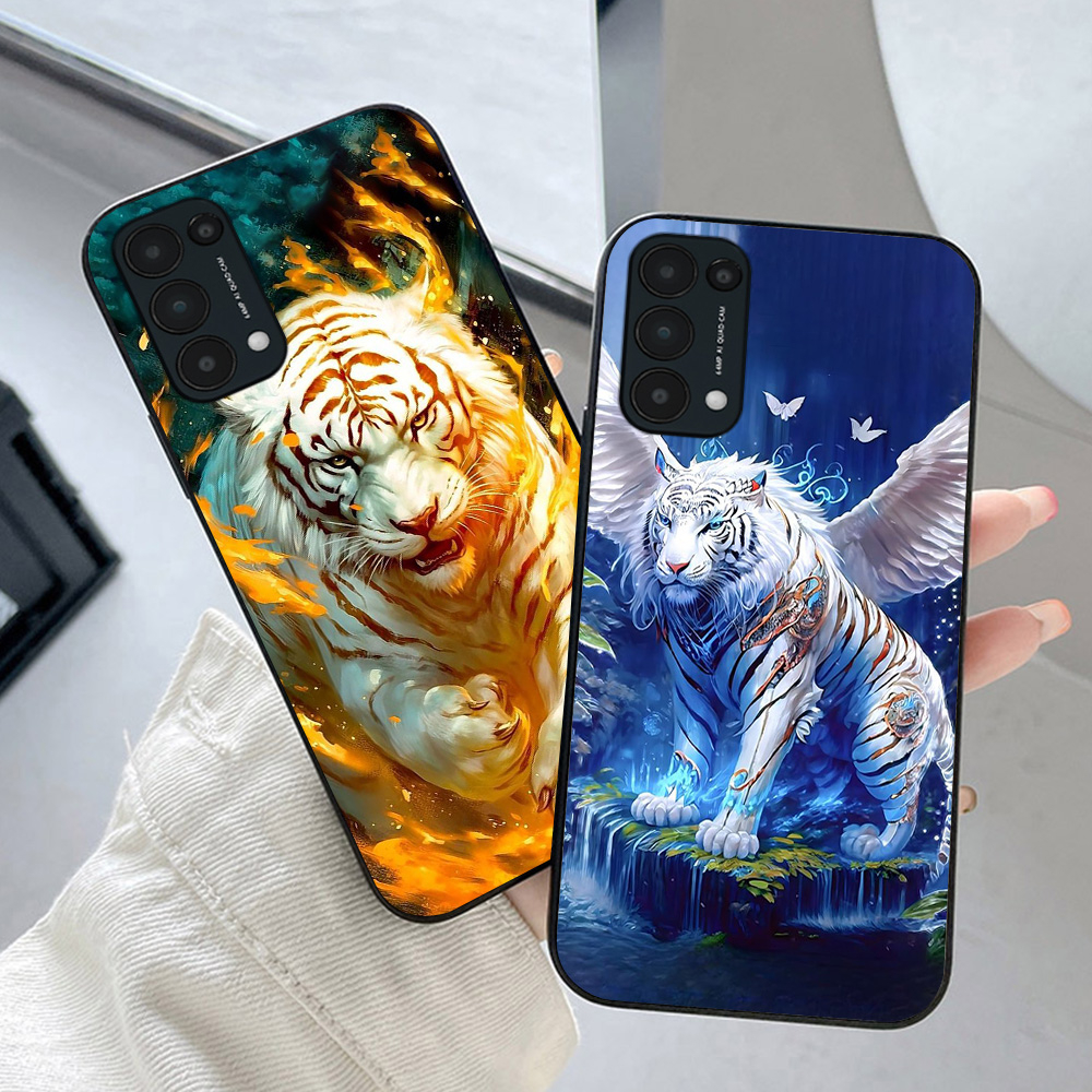 Ốp lưng oppo reno 5 / oppo reno 5 4g / oppo reno 5 5g in hình hổ tuổi dần dũng mãnh
