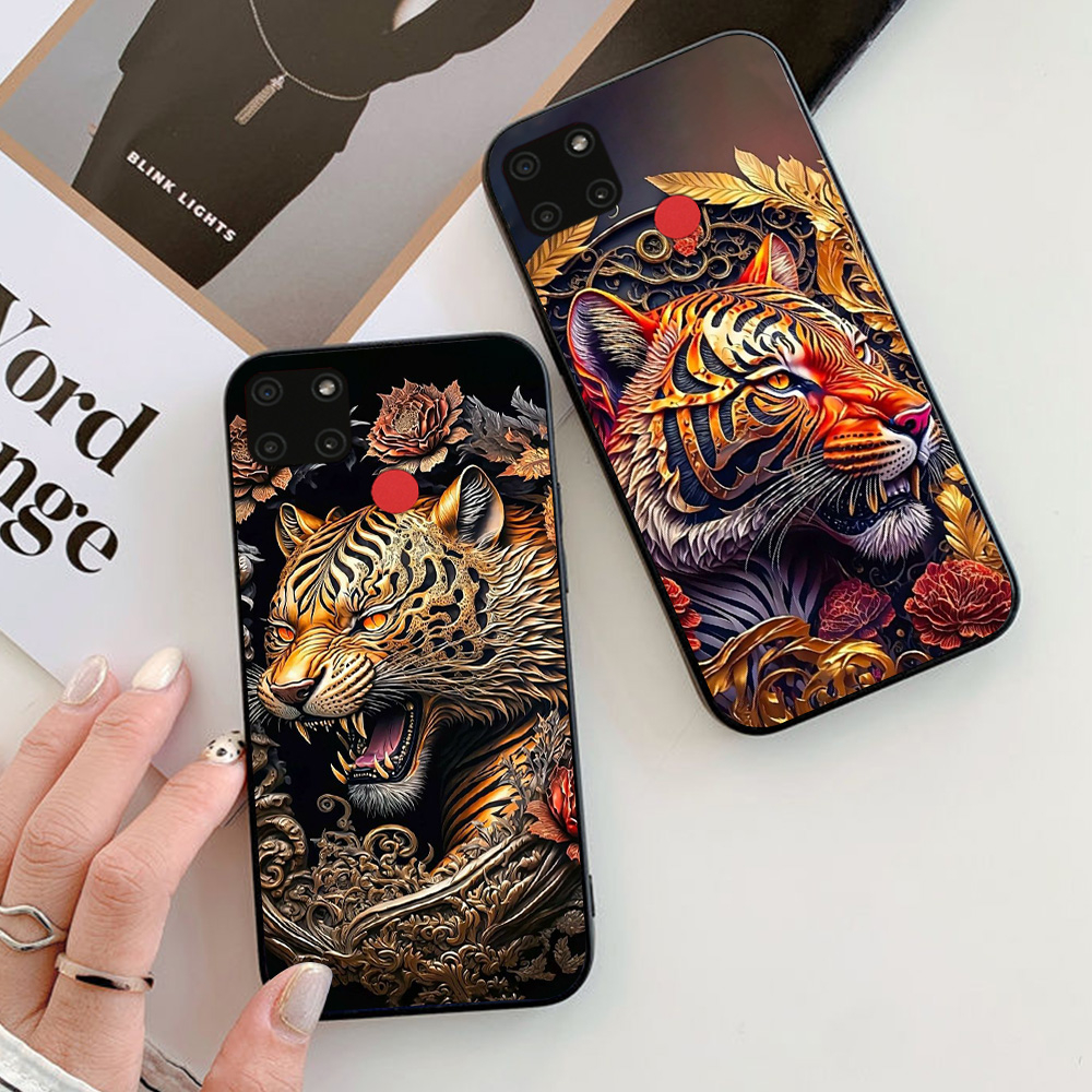 Ốp lưng oppo realme c25 / realme c12 / realme c15 in hình hổ tuổi dần dũng mãnh