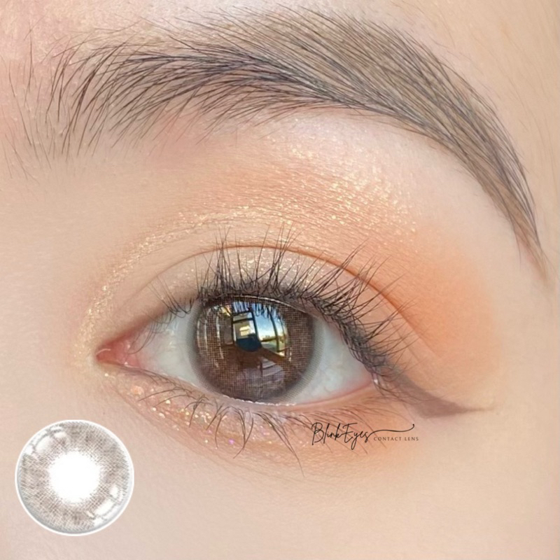 Kính Áp Tròng Daily Nâu Hồng BLINK EYES( 0-8 diop ) - lens Hàn quốc