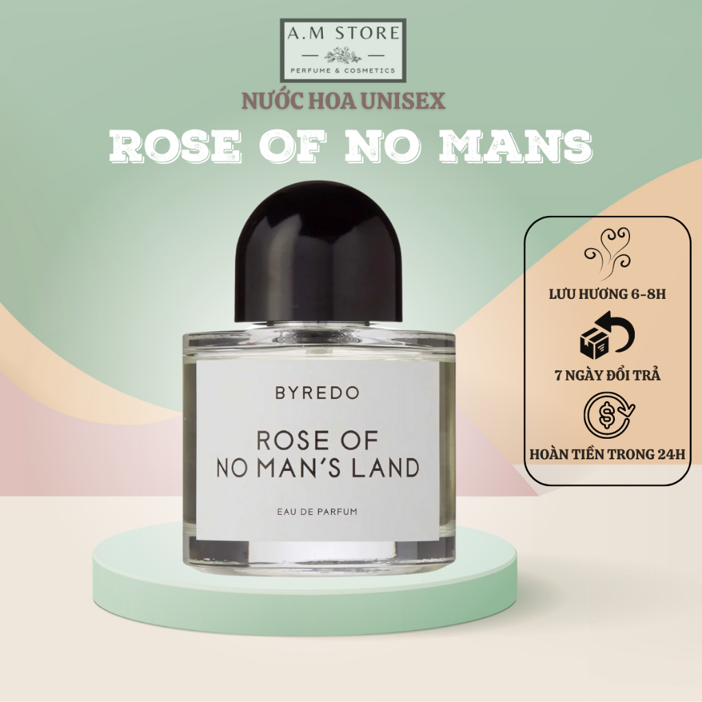 Nước Hoa Nam Nữ (Unisex) Byredo Rose Of No Man's Land Nồng Độ Edp Dung Tích 100Ml Trong Trắng Kiêu Kì - A.m Store