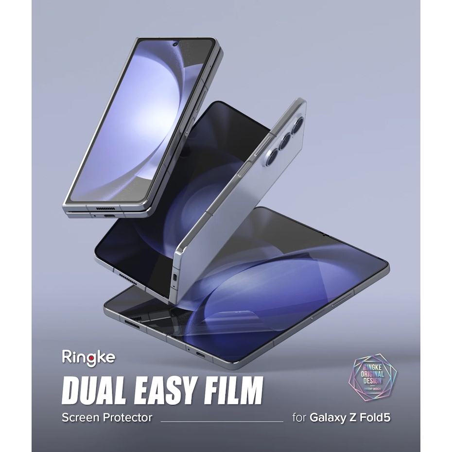 Dán màn hình Samsung Galaxy Z Fold 5 RINGKE Dual Easy Film