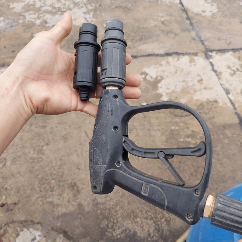 Béc súng máy rửa xe d1022  2 loại ren trong 14mm, ren ngoài 15mm