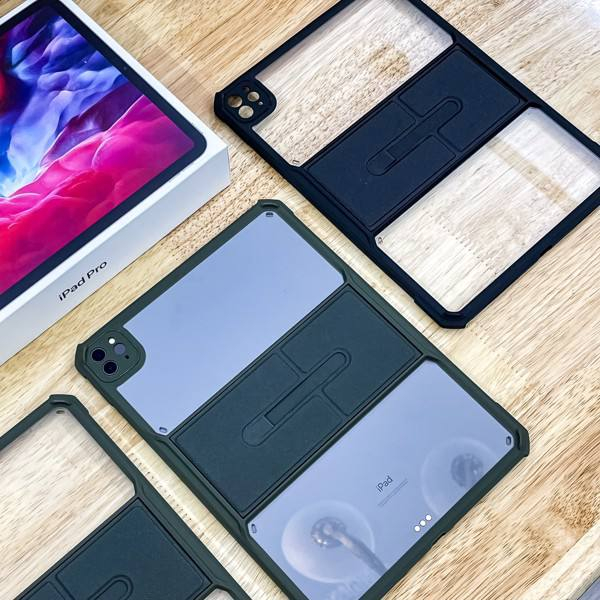 Ốp lưng bọc da tích hợp chân đế dựng iPad Pro 11 inch 12.9 inch M2 M1/2020 chống ố Nguyễn Gia group cao đạt q5