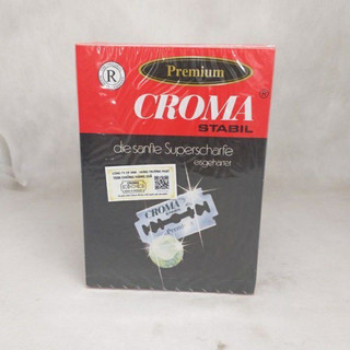 Hộp 10 lưỡi dao cạo râu croma hàng loại đẹp