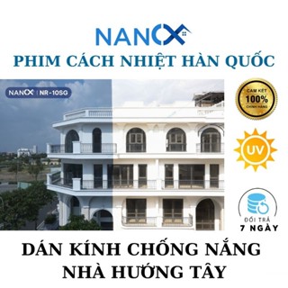 Phim cách nhiệt cửa kính chống nắng, dán kính chống nắng cửa sổ, chống chói hiệu quả cản UV 99%