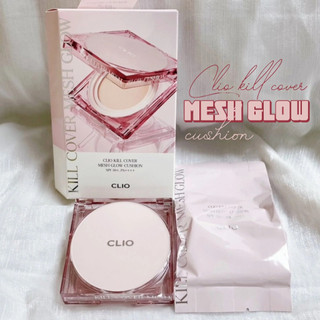 Set phấn nước clio kill cover mesh glow cushion spf50+
