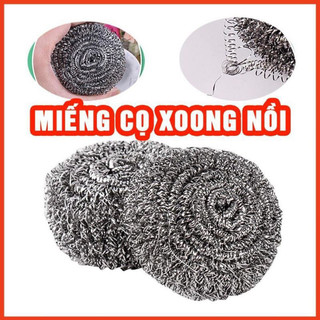 Miếng cọ nồi soong inox loại to, bền đẹp, bùi nhùi sắt cọ nồi