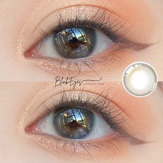 Kính Áp Tròng YOUNGONE Lens Mắt Hàn Quốc BLINKS EYES 14mm Xám Xanh Milk Lens Cao Cấp Cho Mắt Cận 0-8 Độ Dùng 6 Tháng