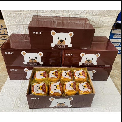 BÁNH RUỐC GẤU BÁNH BÔNG LAN GẤU PHỦ CHÀ BÔNG THƠM NGON