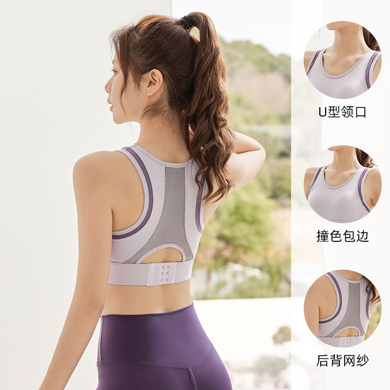 Áo ngực thể thao Tập Gym Yoga LULY SPORT chất thun lạnh co giãn tốt,mút đúc liền phối màu xinh