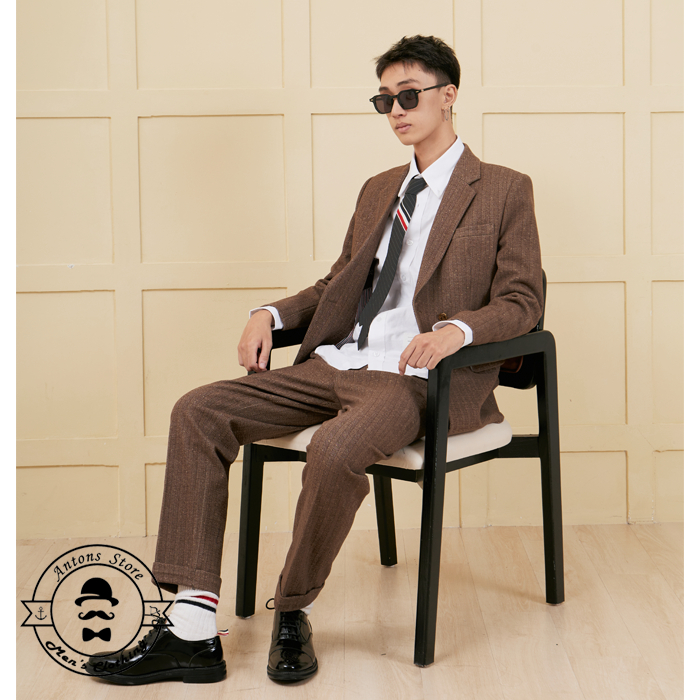 Vest  Dạ Màu Nâu