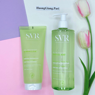 Sữa Rửa Mặt SVR Sebiaclear Dành cho da dầu mụn Gel Moussant 400ml mẫu mới