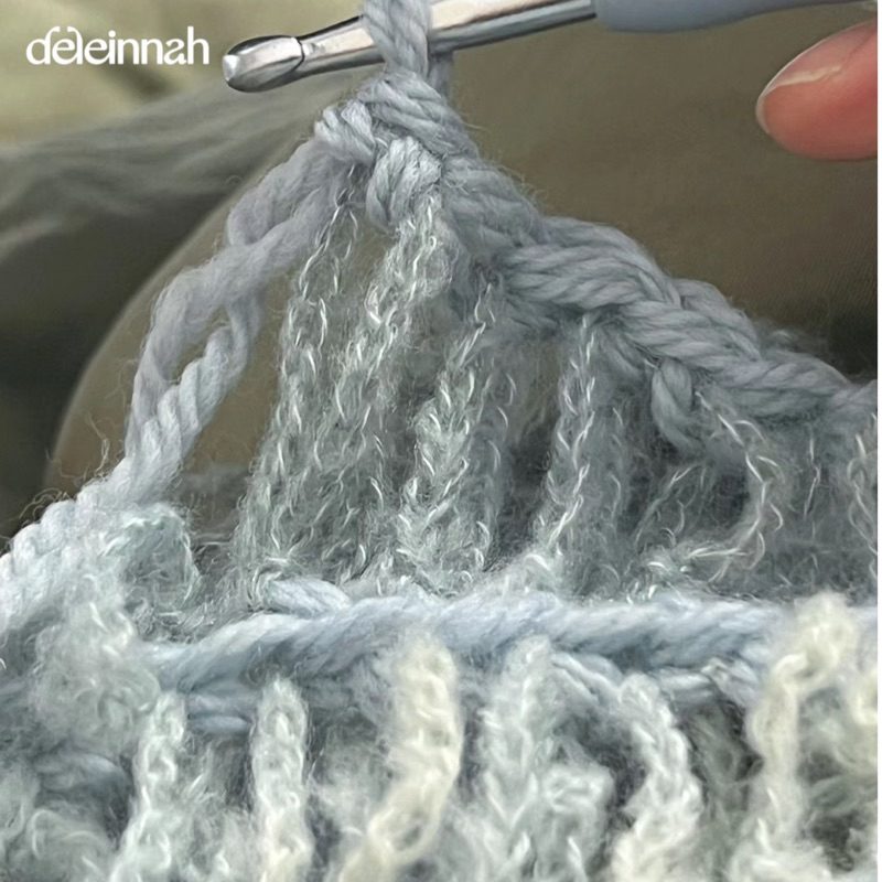 𝐌𝐎𝐇𝐀𝐈𝐑 𝐍𝐄𝐓𝐓𝐈𝐍𝐆 𝐓𝐎𝐏 I Áo croptop lưới len mohair mát mẻ mùa hè