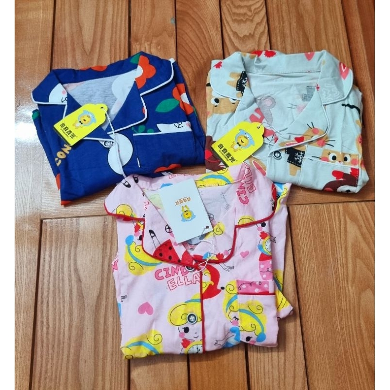 Bộ pijama bé gái xinh xắn đáng yêu hàng QC vải cotton siêu đẹp