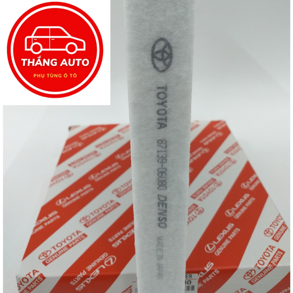 Lọc gió điều hòa, máy lạnh xe vios , innova , fortuner  altis mã: 8713906080