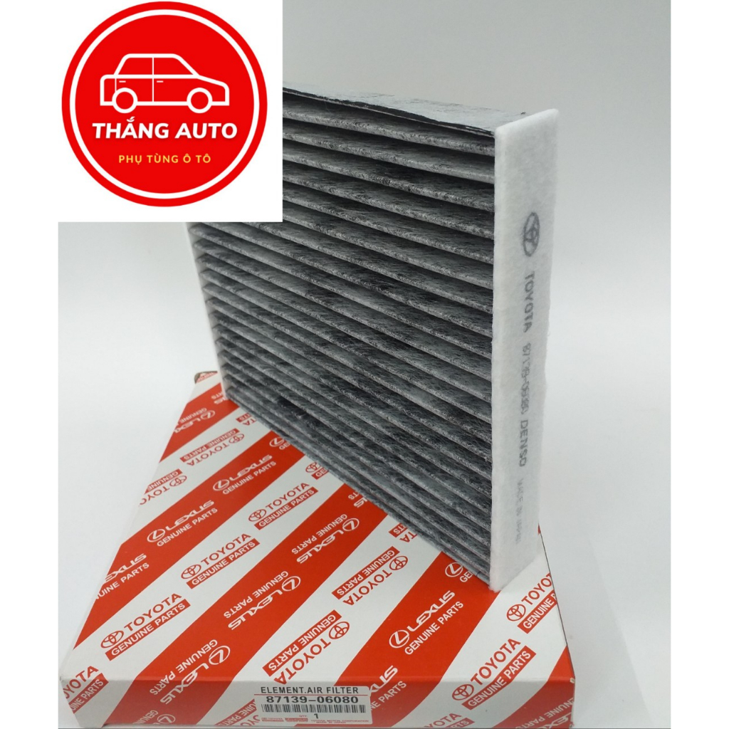 Lọc gió điều hòa, máy lạnh xe vios , innova , fortuner  altis mã: 8713906080