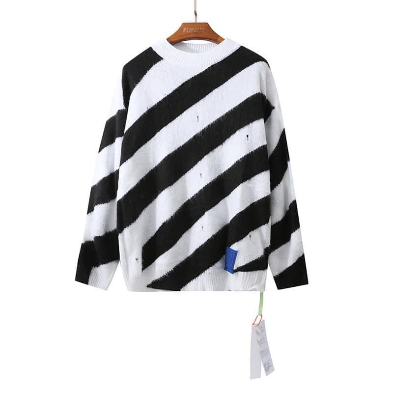 Áo len Off White kiểu dáng siêu trẻ trung mới cực hot (MAM195)