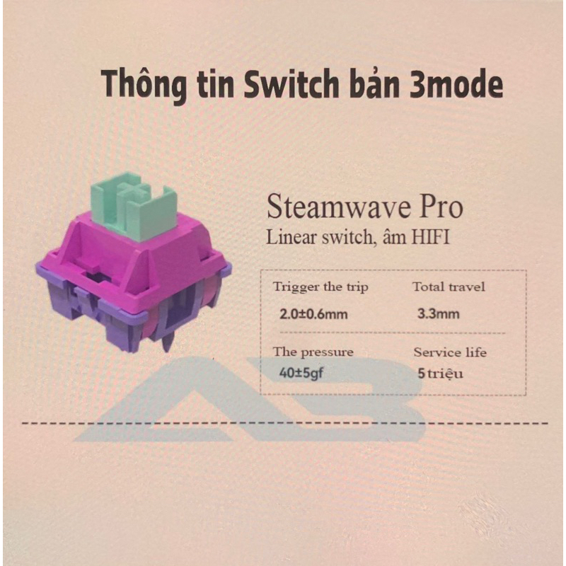 BÀN PHÍM CƠ KHÔNG DÂY VGN N75 3Mode Pro