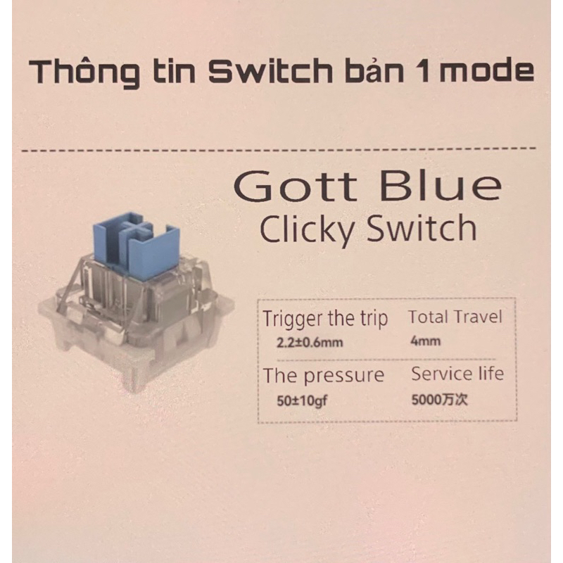 BÀN PHÍM CƠ KHÔNG DÂY VGN N75 3Mode Pro