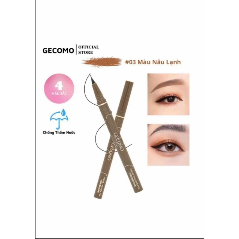 Kẻ mắt nước gecomo siêu mảnh