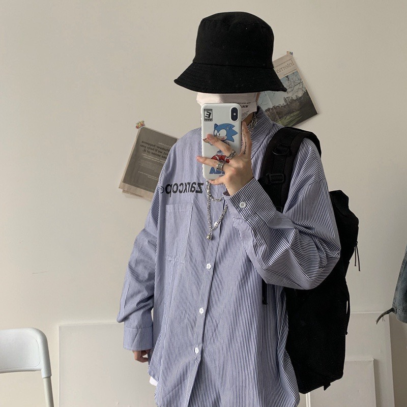 Áo Sơ Mi ZARXCOP Kẻ Sọc Dài Tay Cotton Lụa Cao Cấp | BigBuy360 - bigbuy360.vn