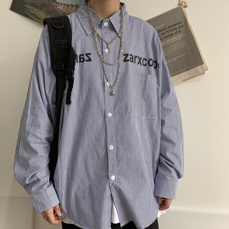 Áo Sơ Mi ZARXCOP Kẻ Sọc Dài Tay Cotton Lụa Cao Cấp | BigBuy360 - bigbuy360.vn