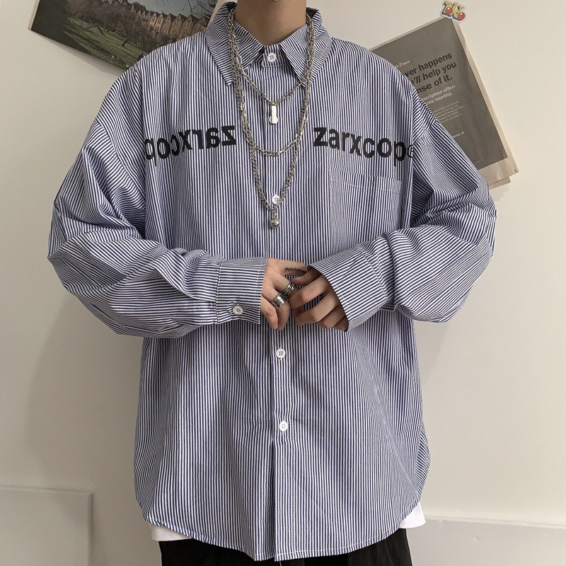 Áo Sơ Mi ZARXCOP Kẻ Sọc Dài Tay Cotton Lụa Cao Cấp | BigBuy360 - bigbuy360.vn