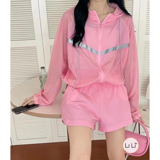 Set Bộ Thể Thao Gió Sọc Viền (Hàng Sẵn)