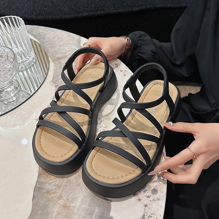 Sandal nữ quai nhiều dây bản QCC hàng đẹp SURI