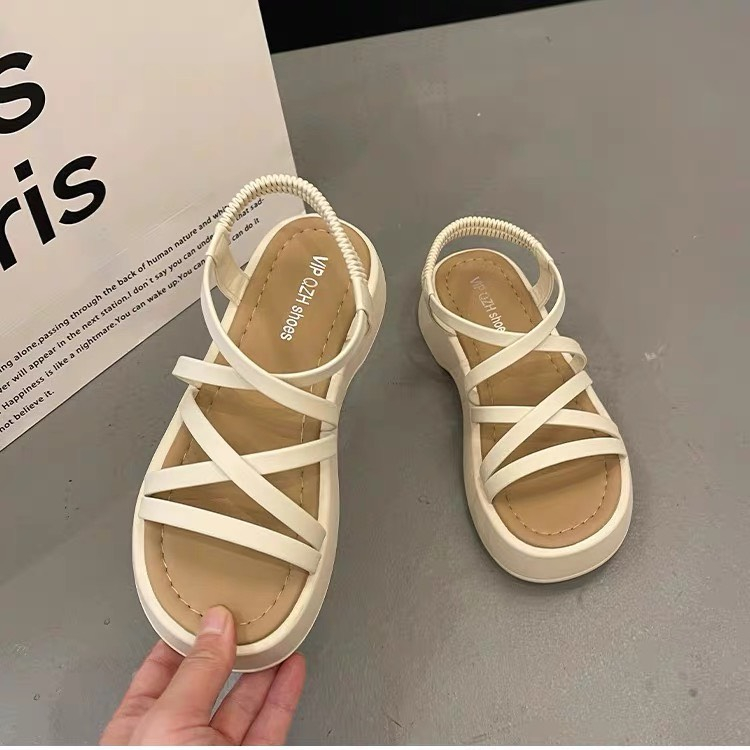 Sandal nữ quai nhiều dây bản QCC hàng đẹp SURI