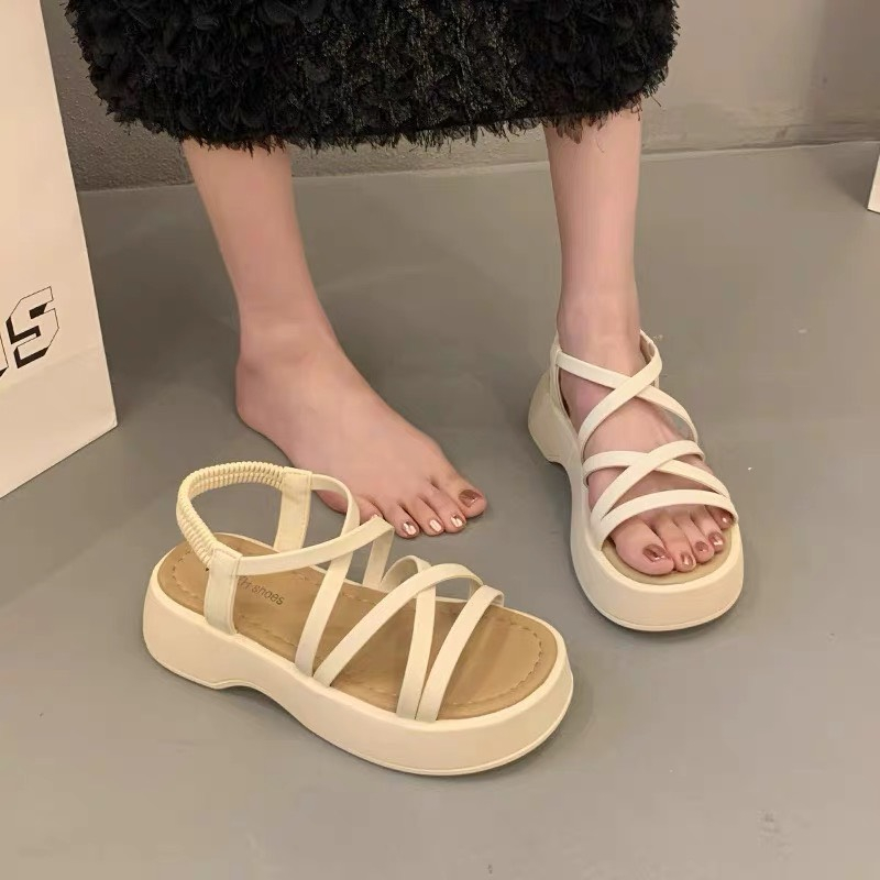 Sandal nữ quai nhiều dây bản QCC hàng đẹp SURI