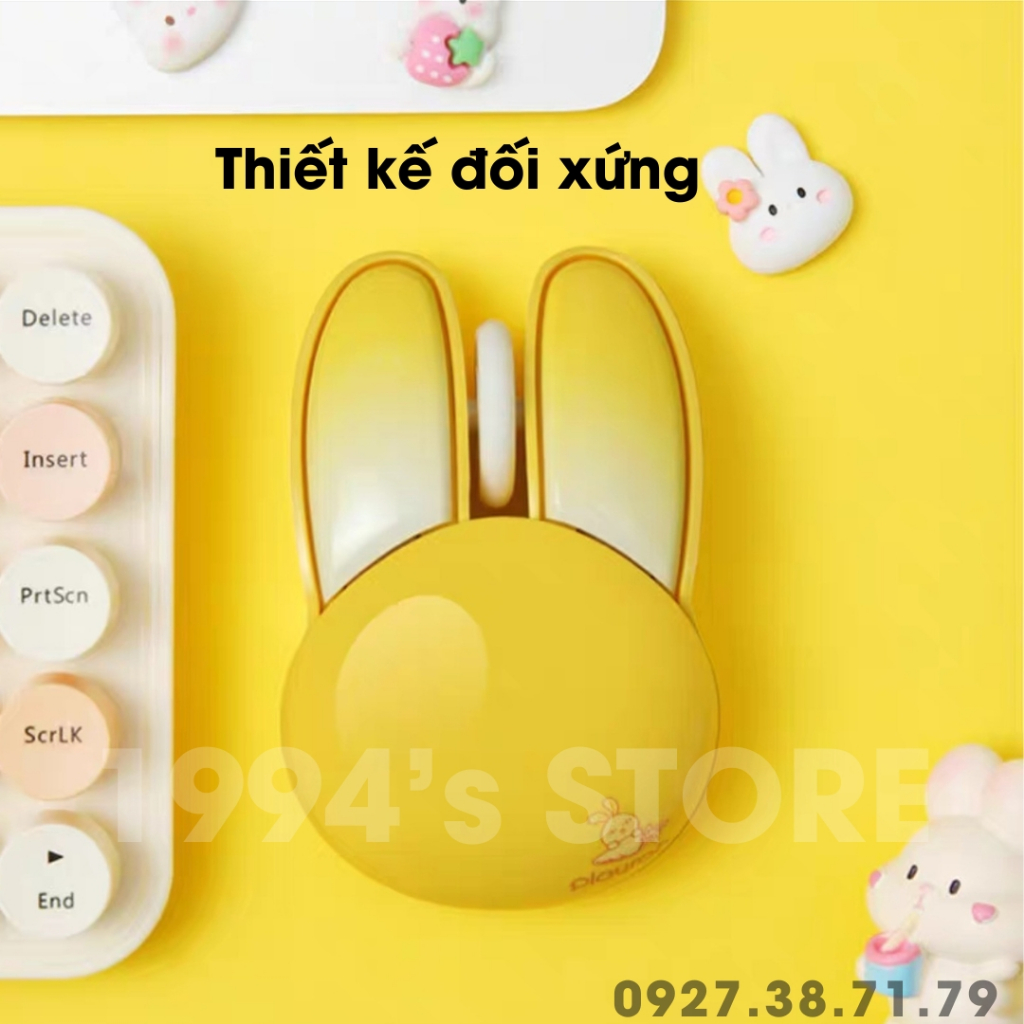 Chuột tai thỏ không dây MoFii M6 dễ thương - Không ồn - Pippi Rabbit MOFII Candy M6