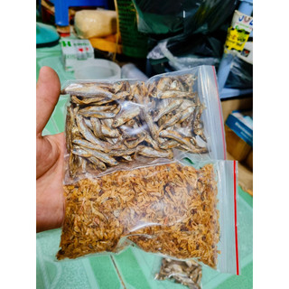 Tép sấy khô, cá khô 20gr - 50gr cho hamster, mèo, chó